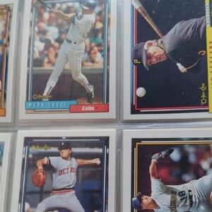 Baseball Trading Cards Set `1992 O-Pee -Chee 1-792 Complete) in Hard Cases Binde